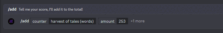 A gif showing how to add your contribution