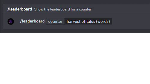 A gif showing how to view the leaderboard